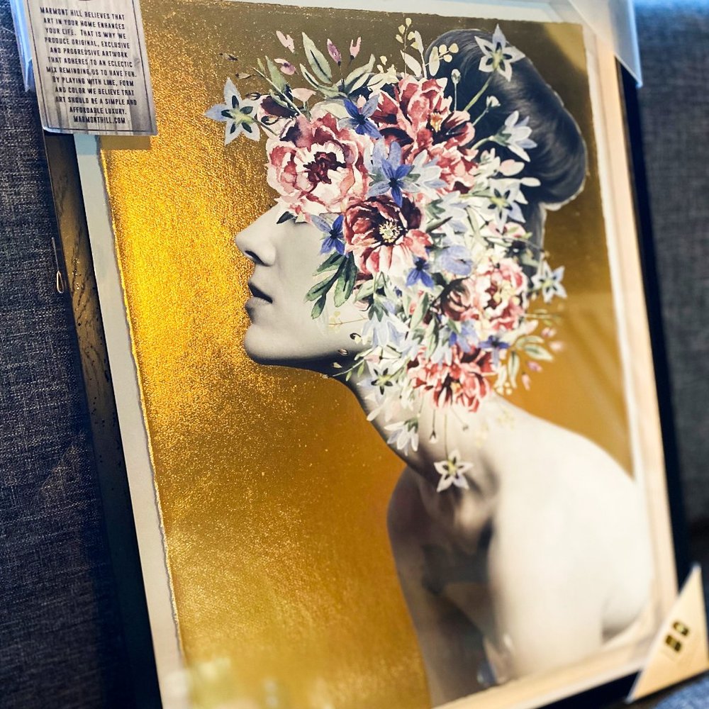 Marmont Hill Gold Foiled Art